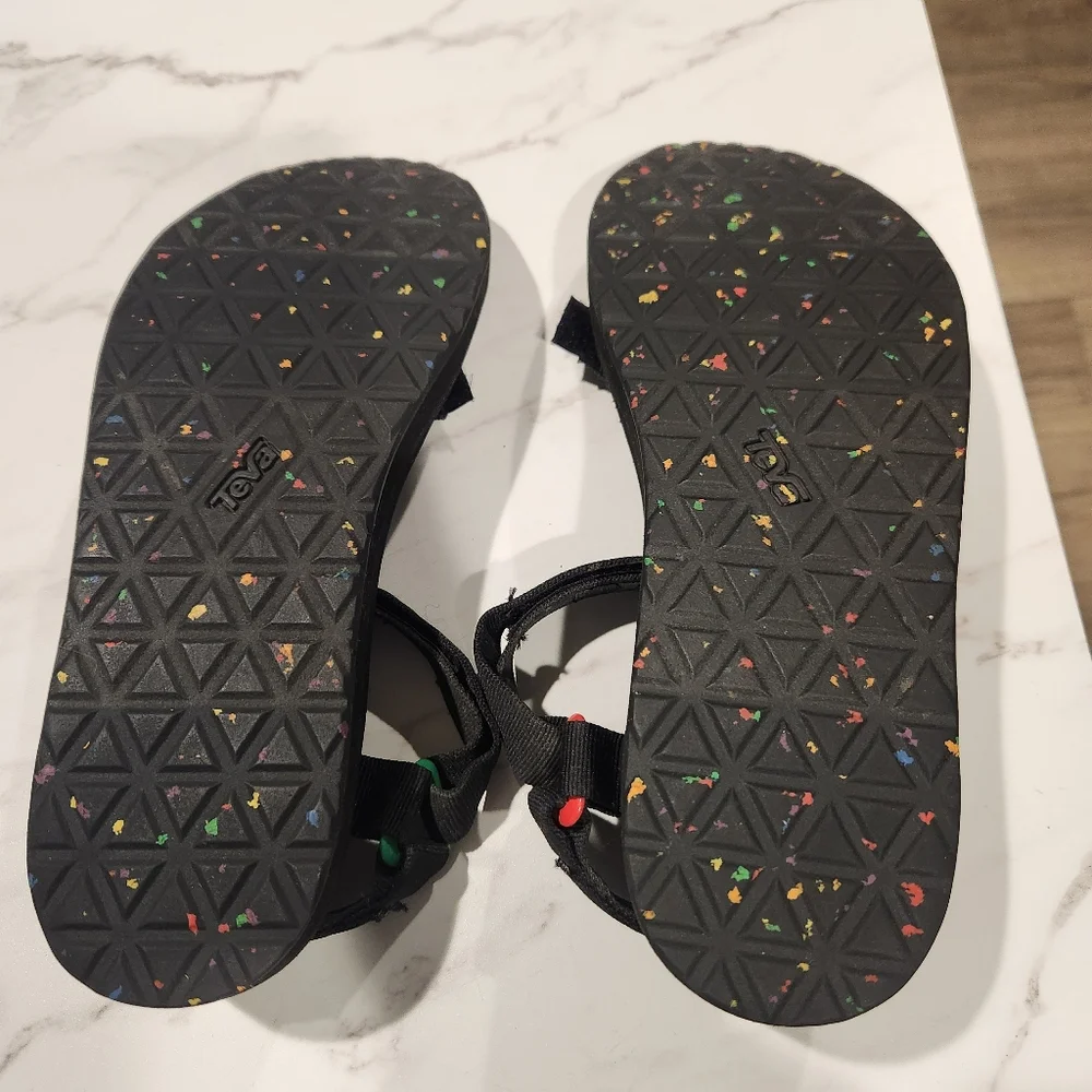 Teva Mid Universal Pride Sandals Mens Size 11